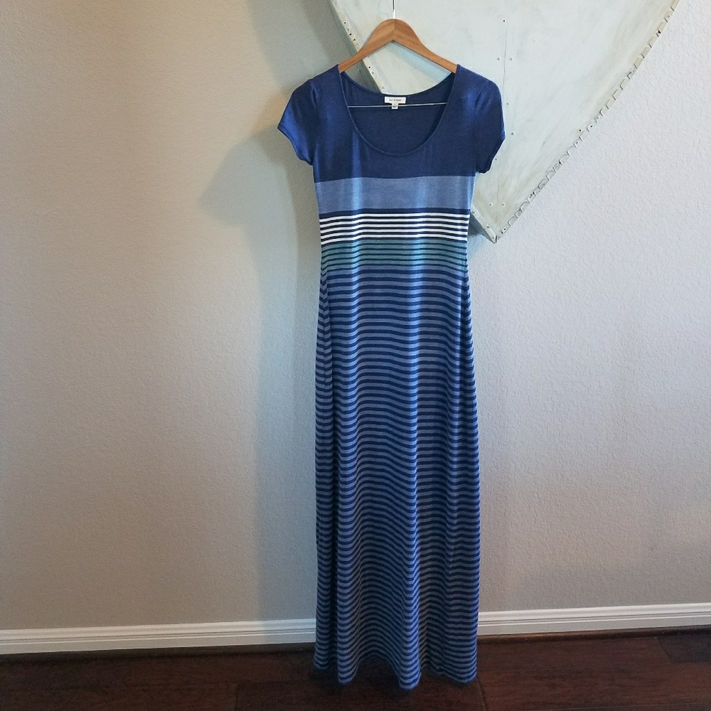 Max Studio striped maxi dress